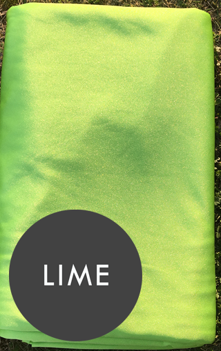 lime green aerial silks