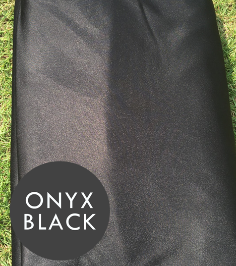 onyx aerial silks black
