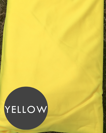 yellow aerial silks