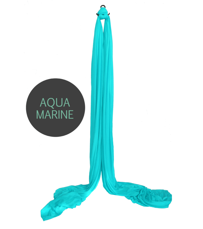 aquamarine aerial silks for sale