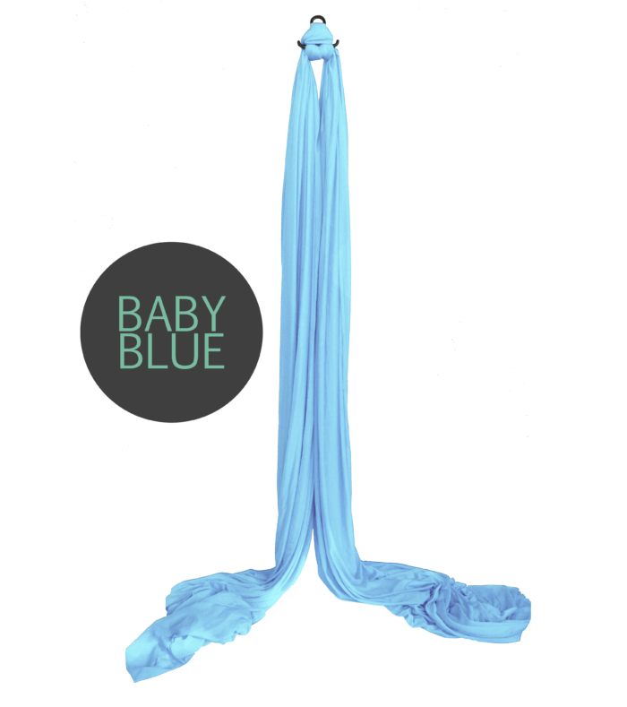 baby blue aerial silks for sale