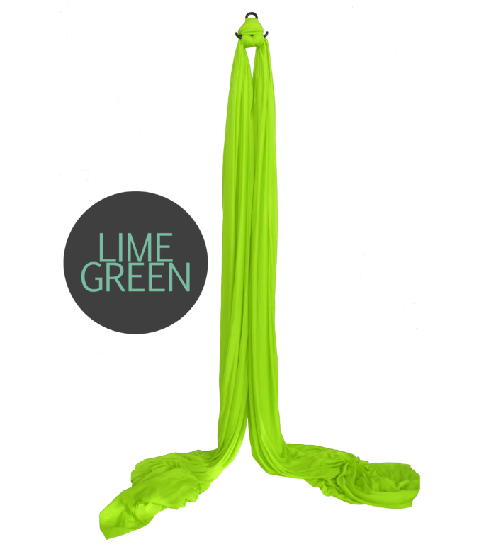lime green aerial silks for sale