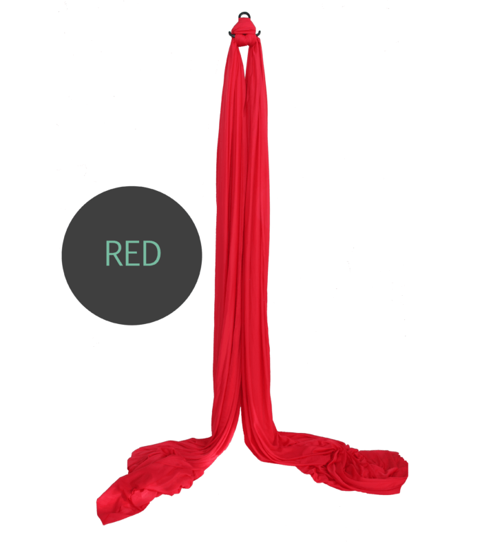 red aerial silks for sale