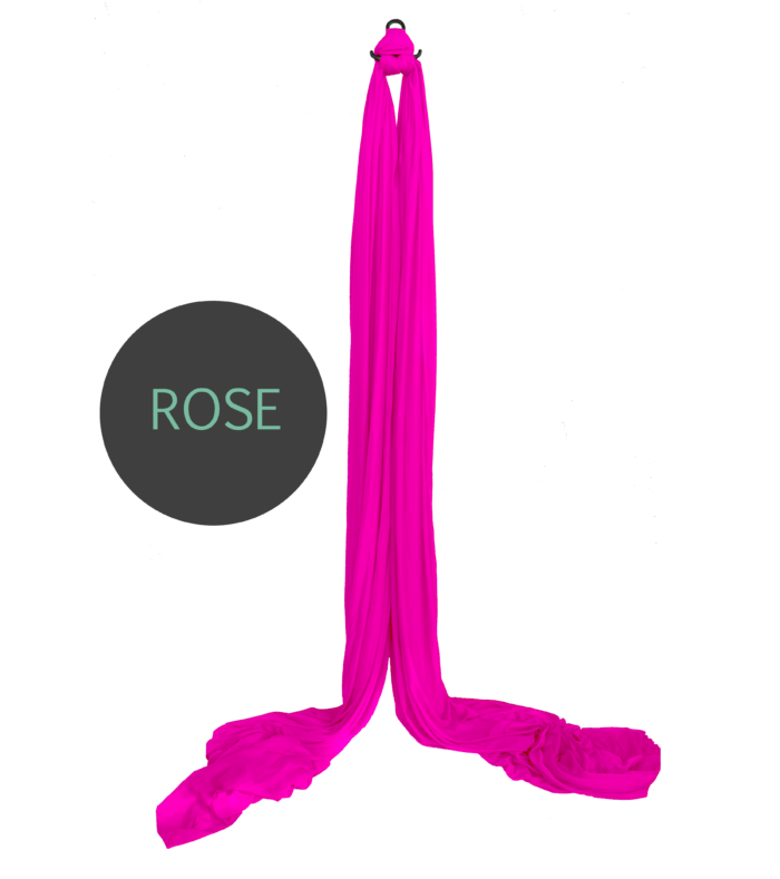 rose pink aerial silks for sale