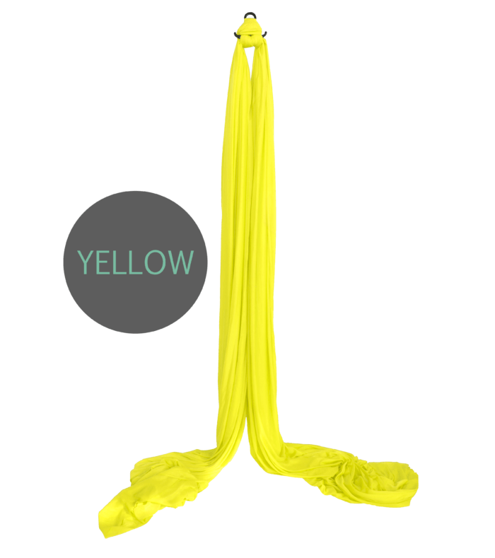 yellow aerial silks for sale