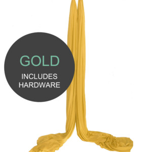 Gold Aerial Silks For Sale