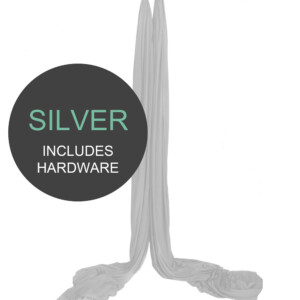 Silver Aerial Silks For Sale