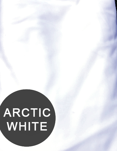 arctic white aerial silks