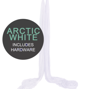 arctic white aerial silks for sale