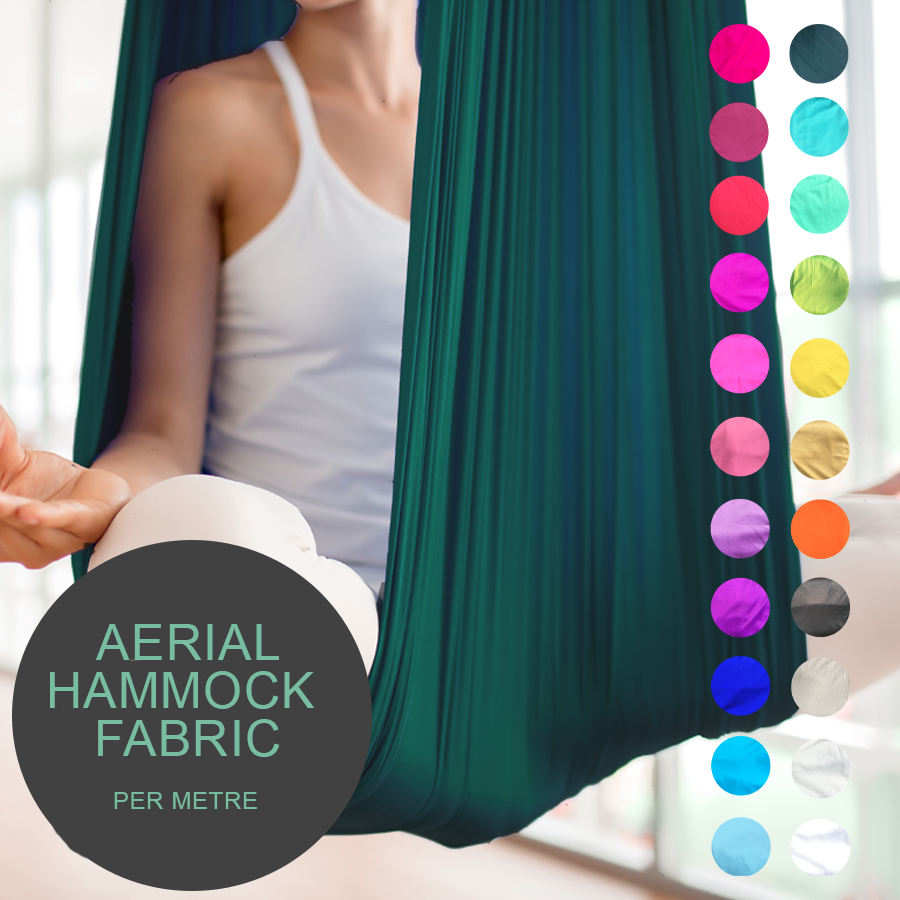 Aerial Yoga Hammock Silks Fabric per metre - Any Length and Colour, Aerials Australia