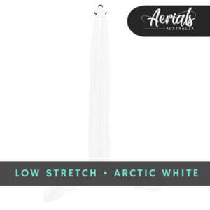 Arctic-White-Low-Stretch-Aerial-Silks-Australia-feature