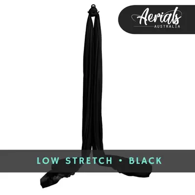 Black-medium-low-Stretch-Aerial-Silks-Australia-feature
