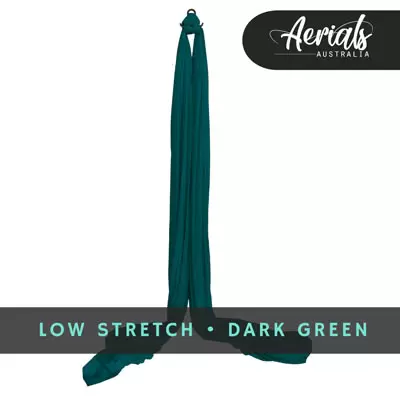 Dark-Green-Low-Stretch-Aerial-Silks-Australia-feature