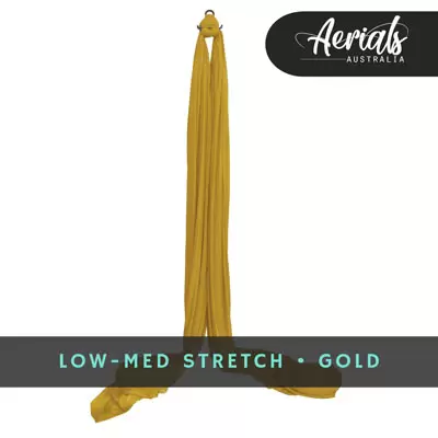 gold-low-medium-stretch-aerial-silks-australia