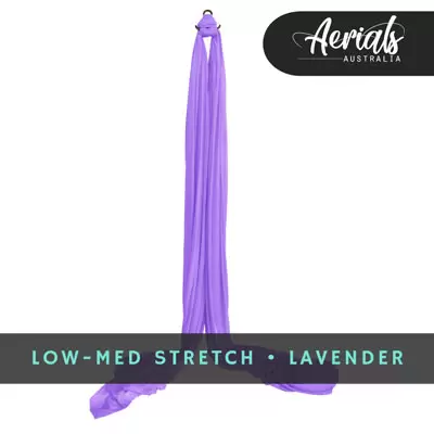 Lavender-low-medium-stretch-aerial-silks-australia