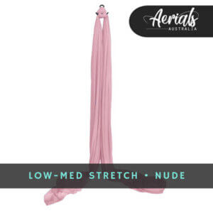 Nude-low-medium-stretch-aerial-silks-australia