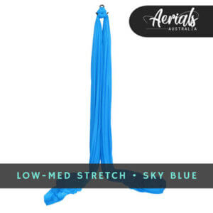 sky-blue-low-medium-stretch-aerial-silks-australia