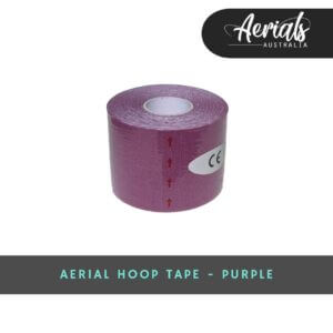 Purple aerial lyra hoop tape Aerials Australia